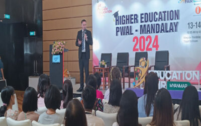 Participation in ‘Higher Education Pwal’ held at Mingalar Mandalay