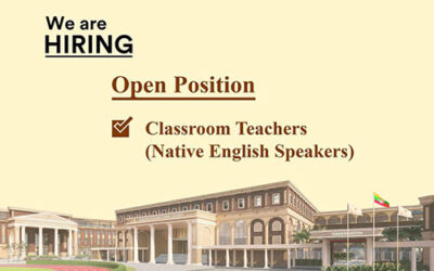 Designation – Classroom Teachers (Native English Speakers)